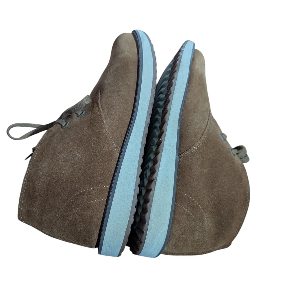 L.L Bean Stonington Brown Suede Leather Chukka Outdoors Boots Mens Sz 7.5